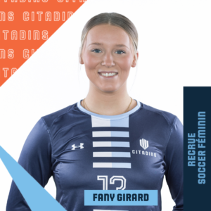 Fany Girard, recrue de l'équipe de soccer féminin - 2023-2024