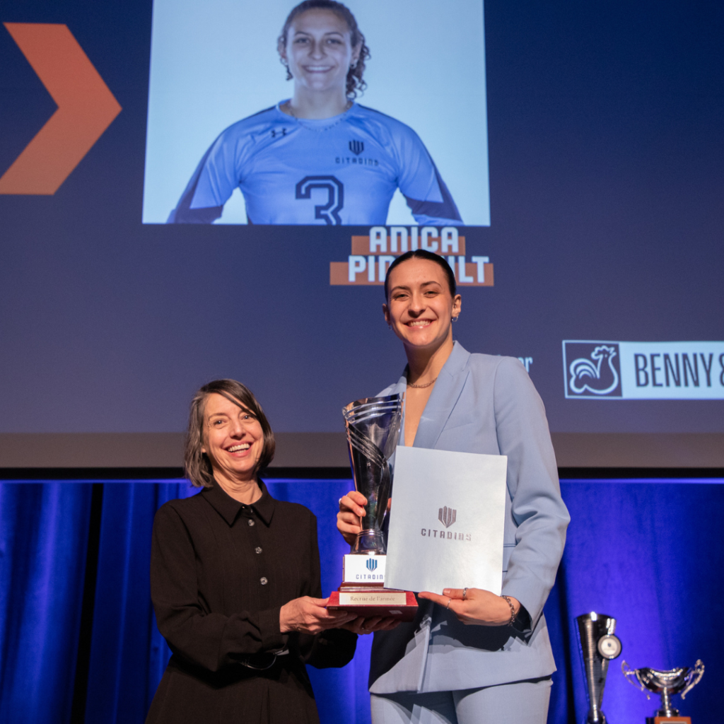 Anica Pineault, recrue féminine de l'année