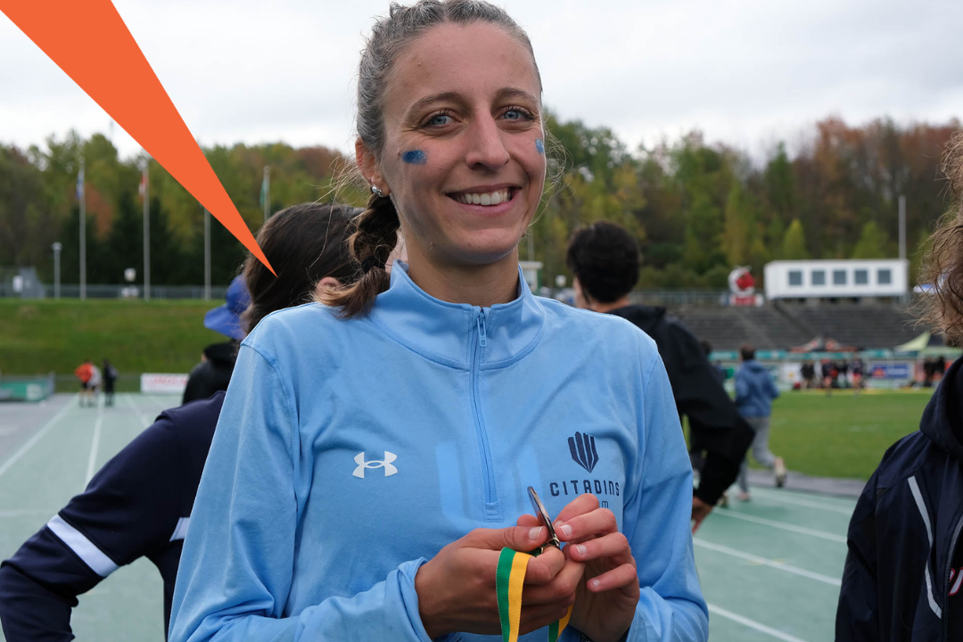 Élisa Tripotin, médaillée d’or en cross-country