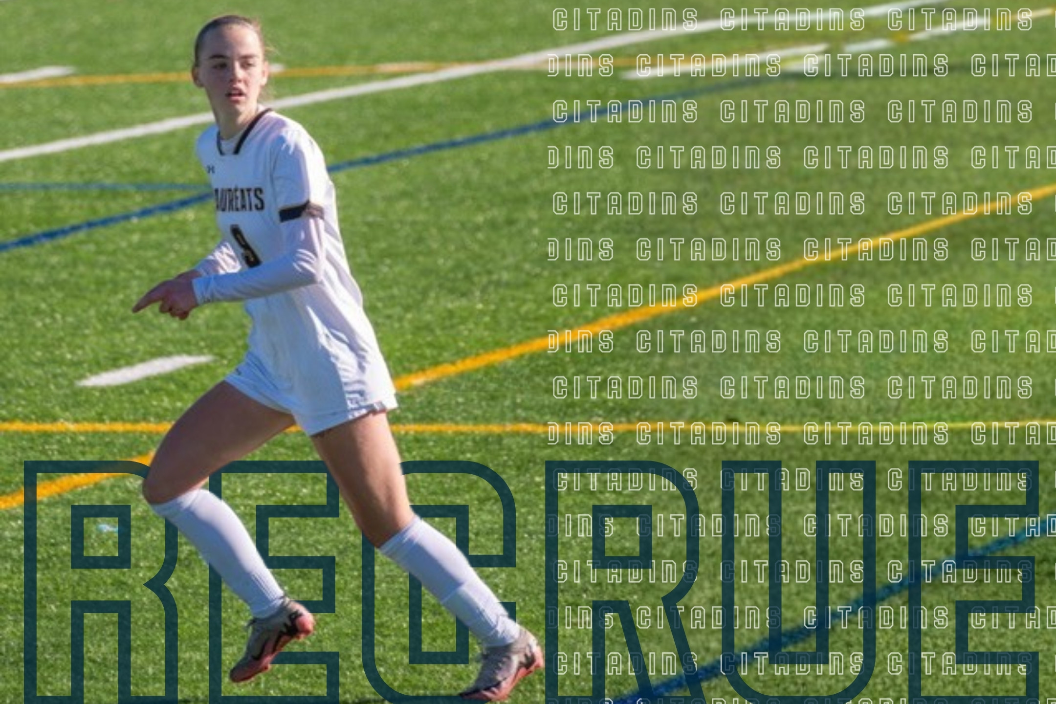 Maika Durocher athlète de soccer féminin