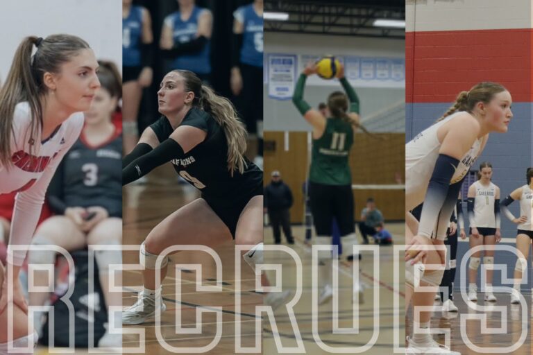 Nouvelles recrues de volleyball féminin en action