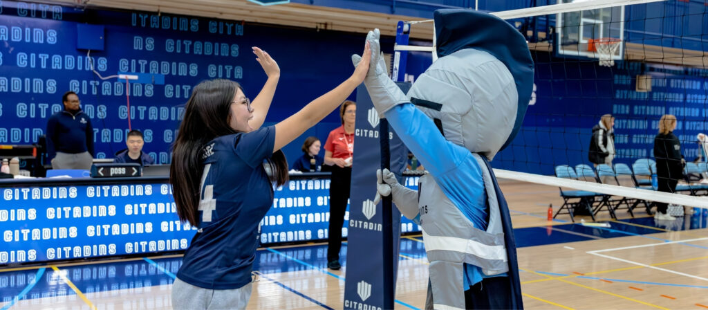 mascotte des Citadins de l'UQAM